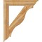 Ekena Millwork Funston Traditional Rough Sawn Bracket, Western Red Cedar, 6"W x 40"D x 48"H BKT06X40X48FST01RWR - alternate 4